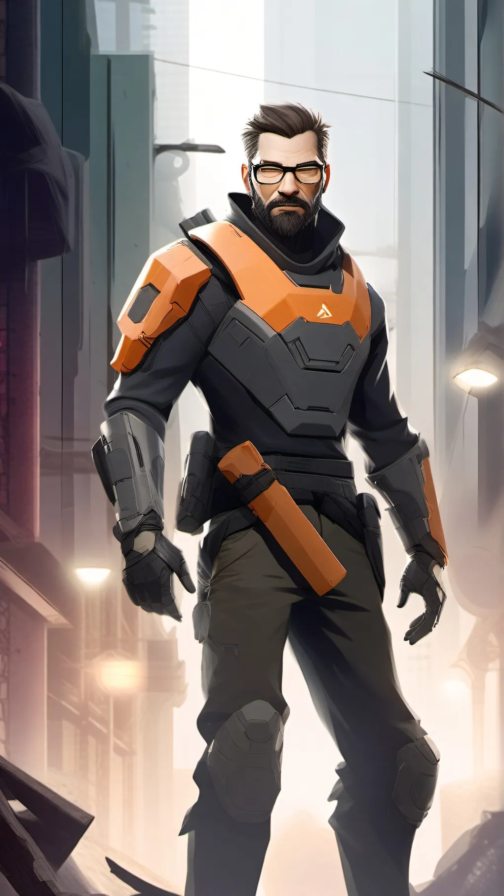 ai character: half life 2  background