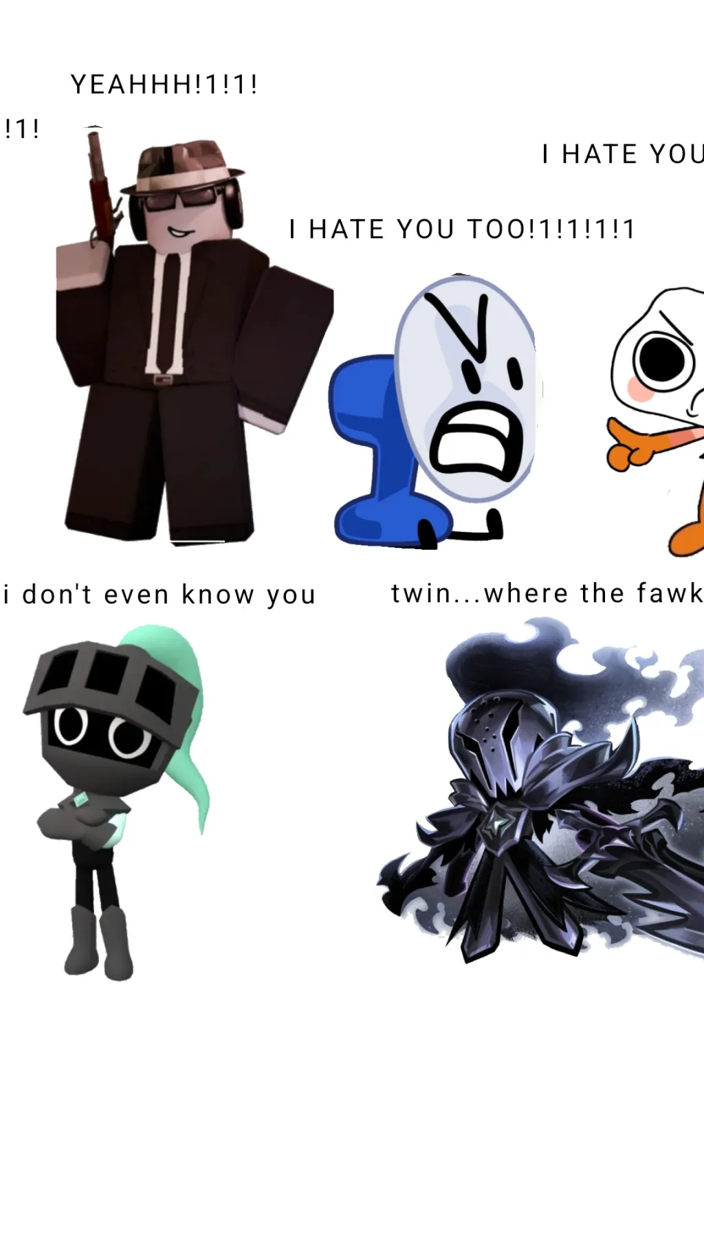 ai character: Some fndms meet! background