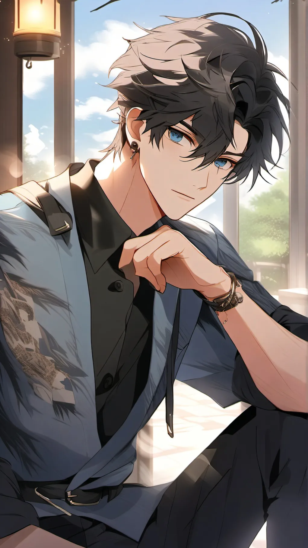 ai character: Alex background