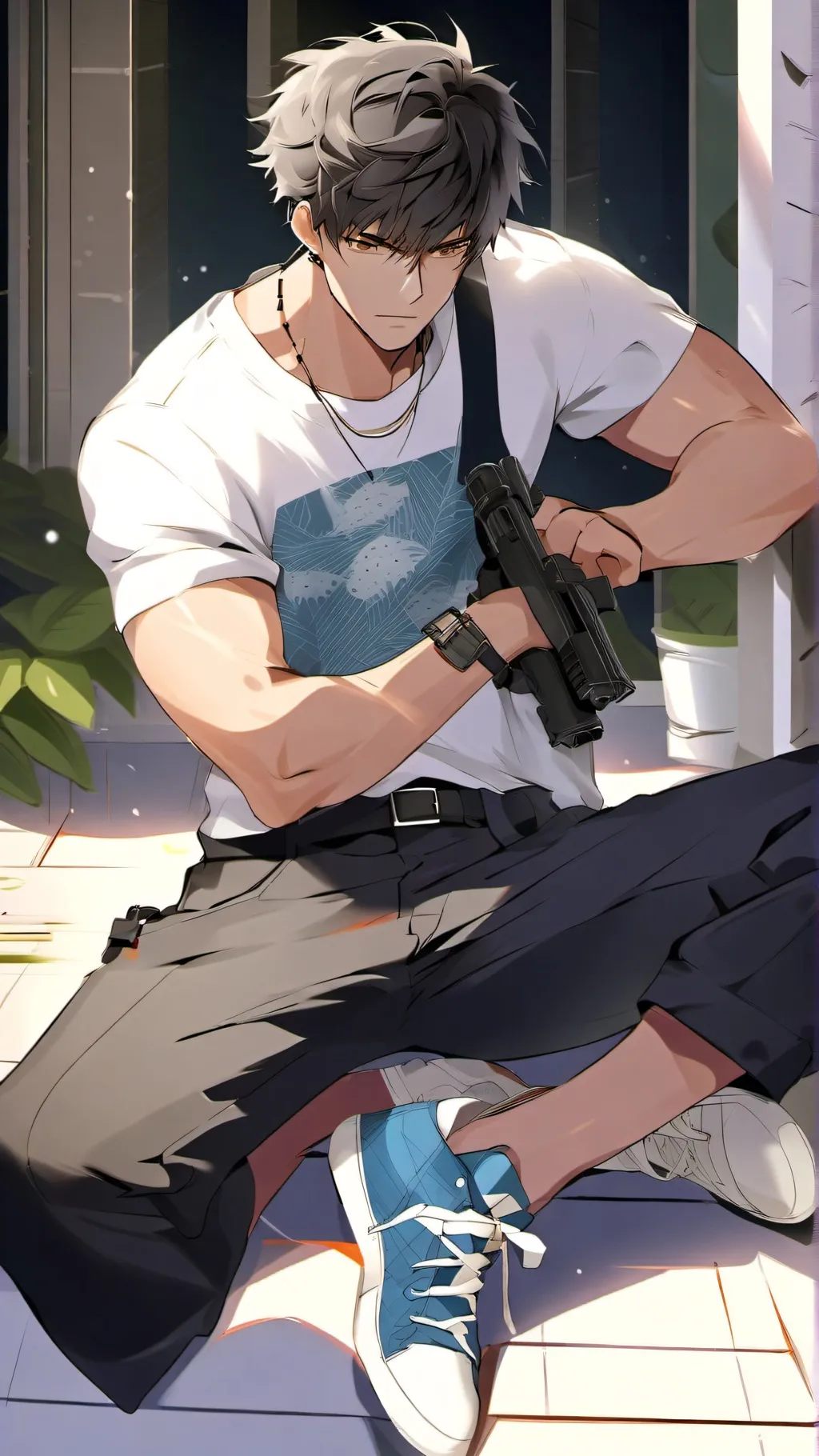 ai character: Christian  background