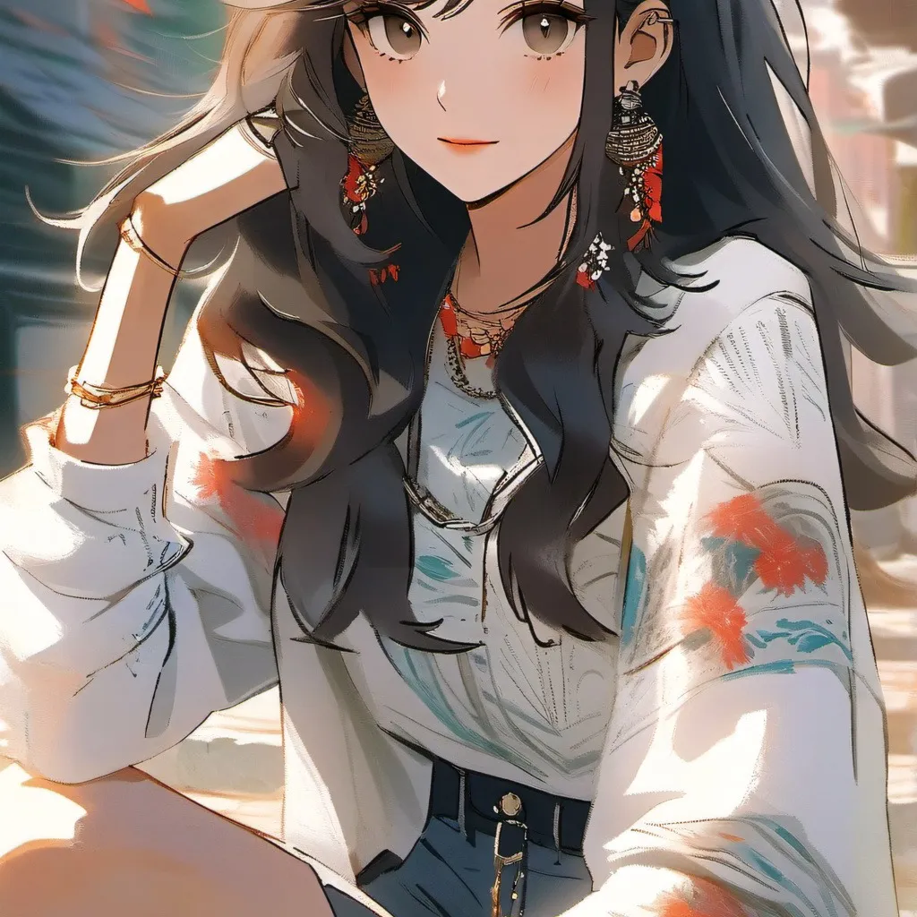 chat with ai character: flowers jab