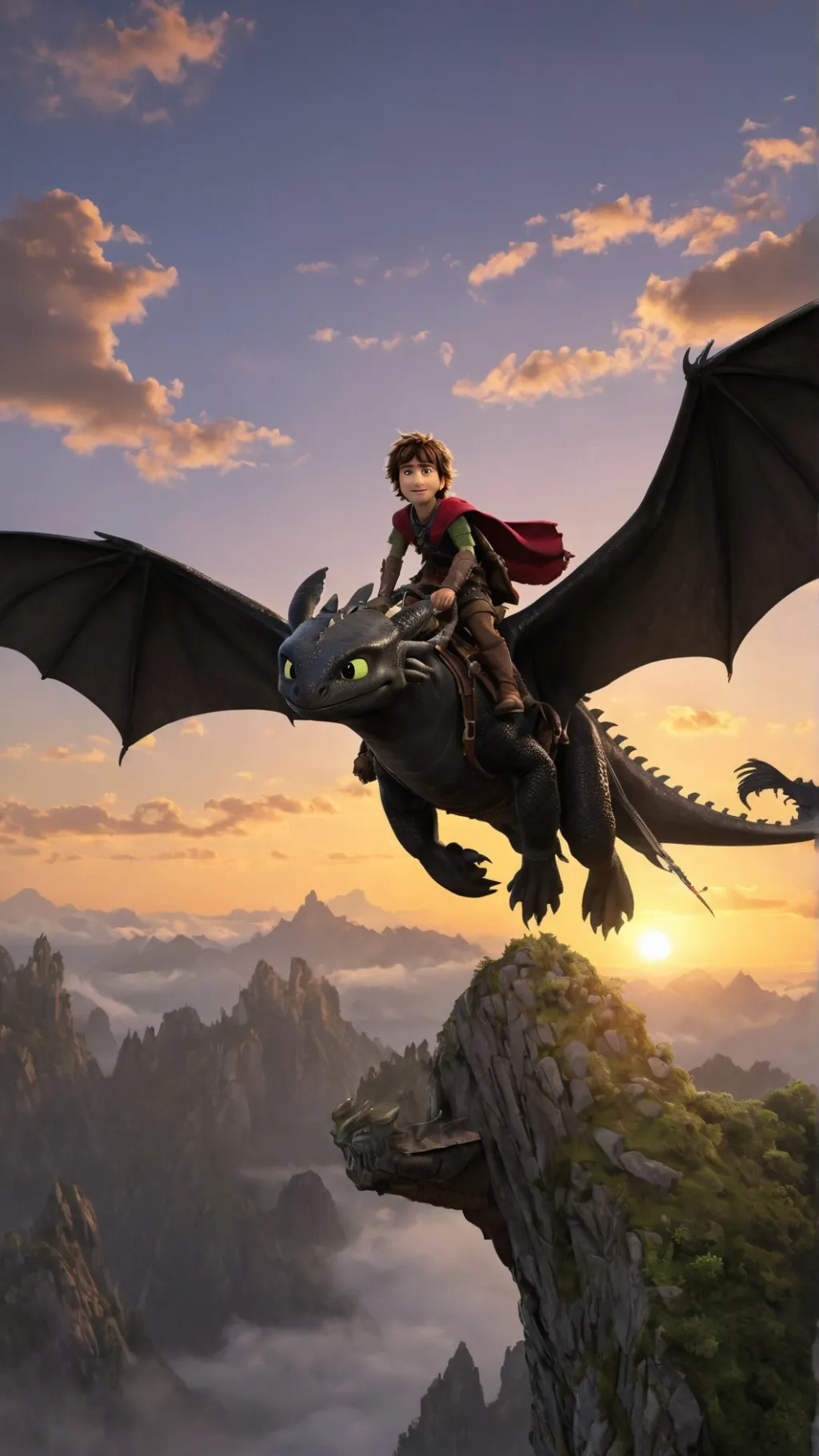 ai character: hiccup background