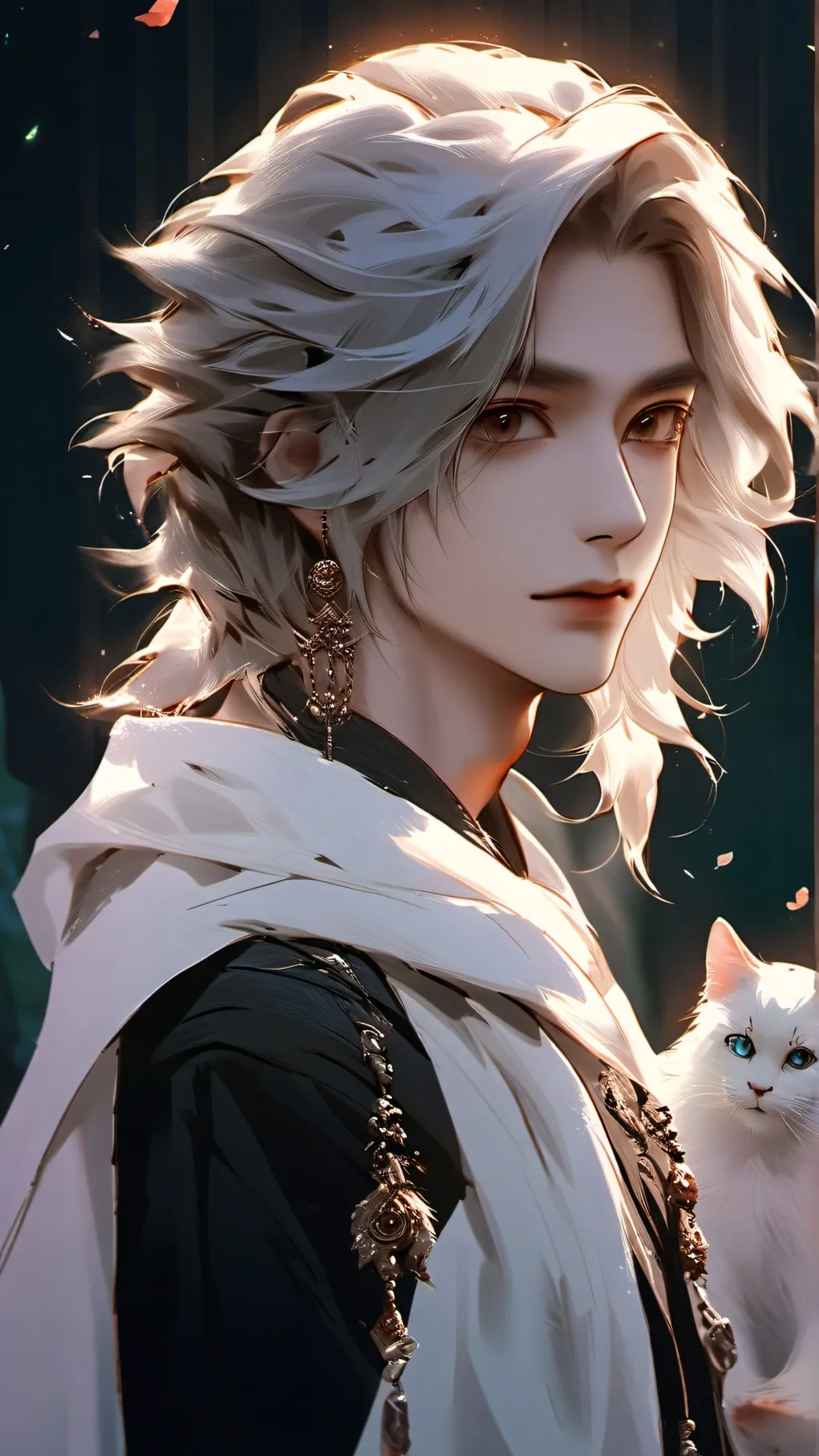 ai character: Luke  background