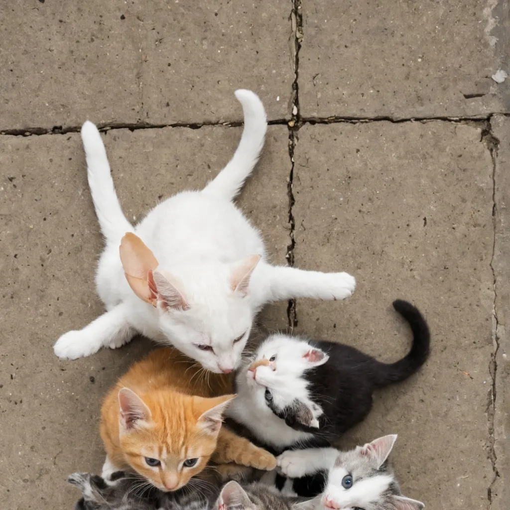 chat with ai character: Cat family 