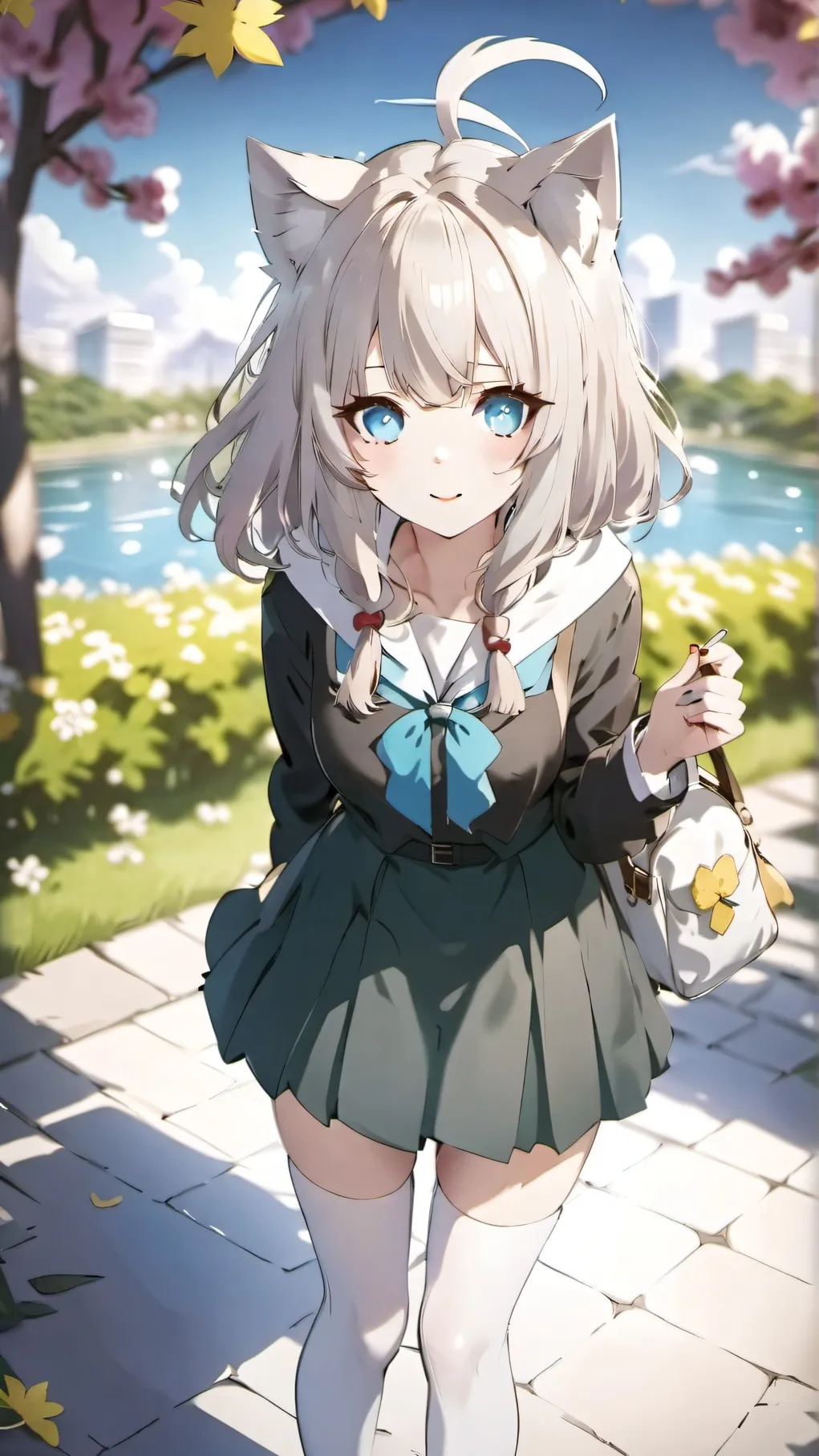 ai character: neko infection  background