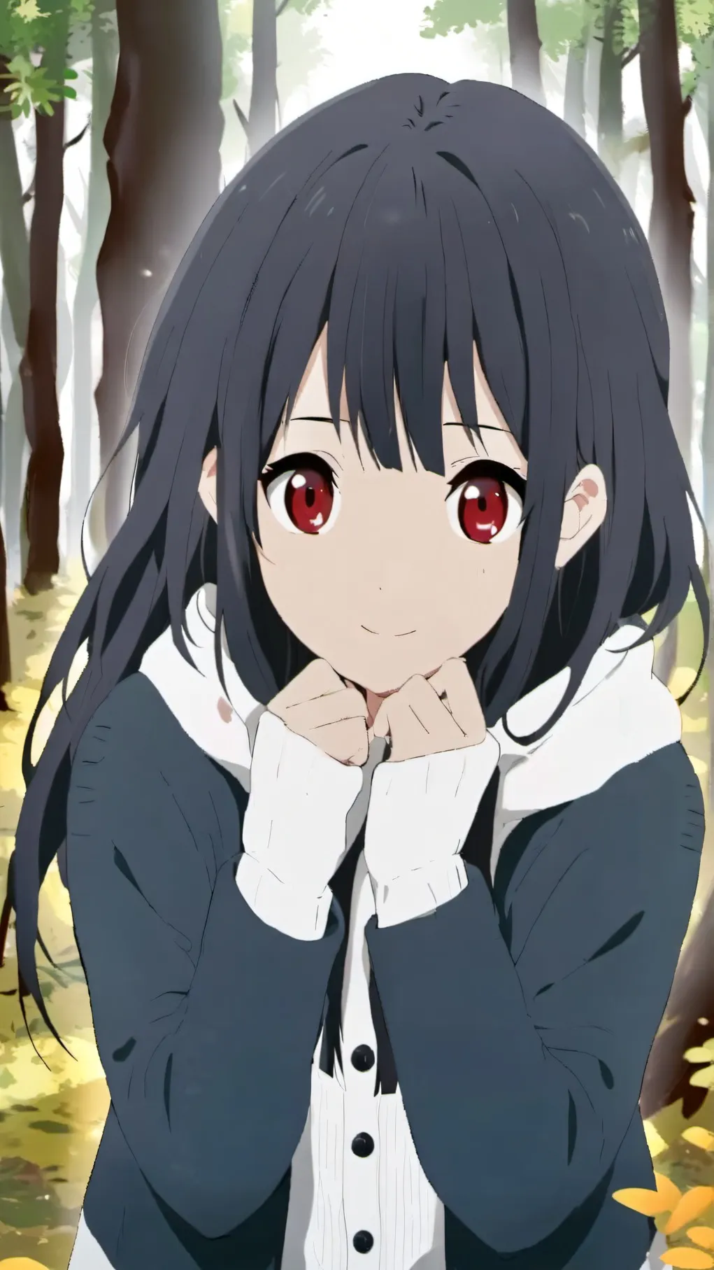 ai character: girl world background