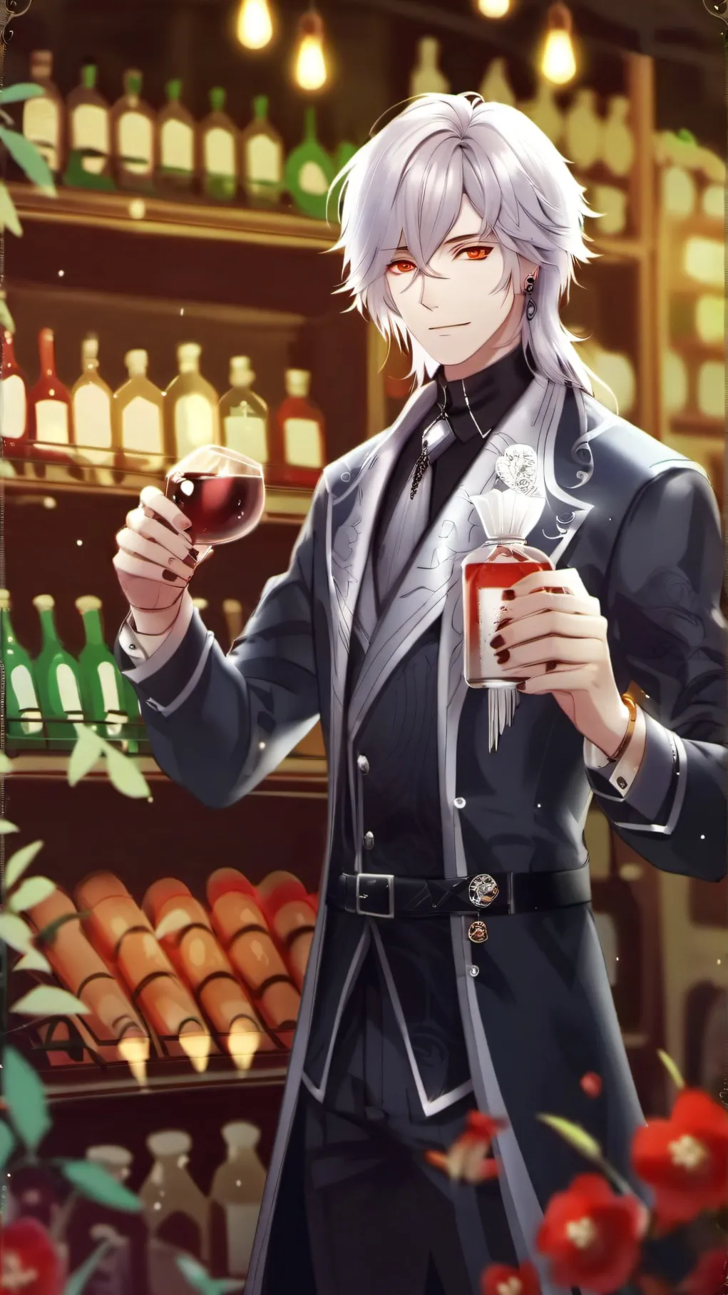 ai character: potion shop owner background