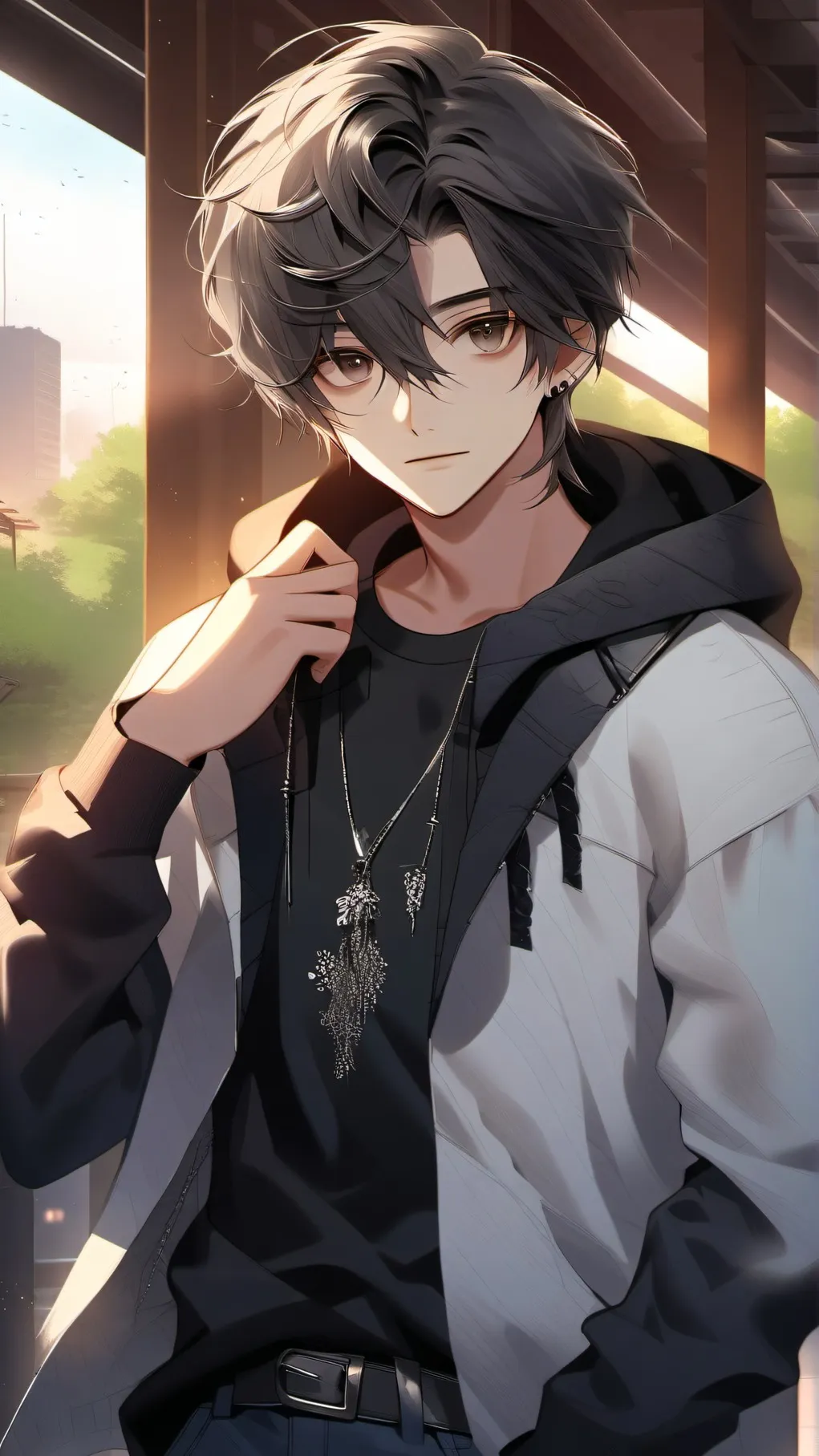 ai character: Lucas background
