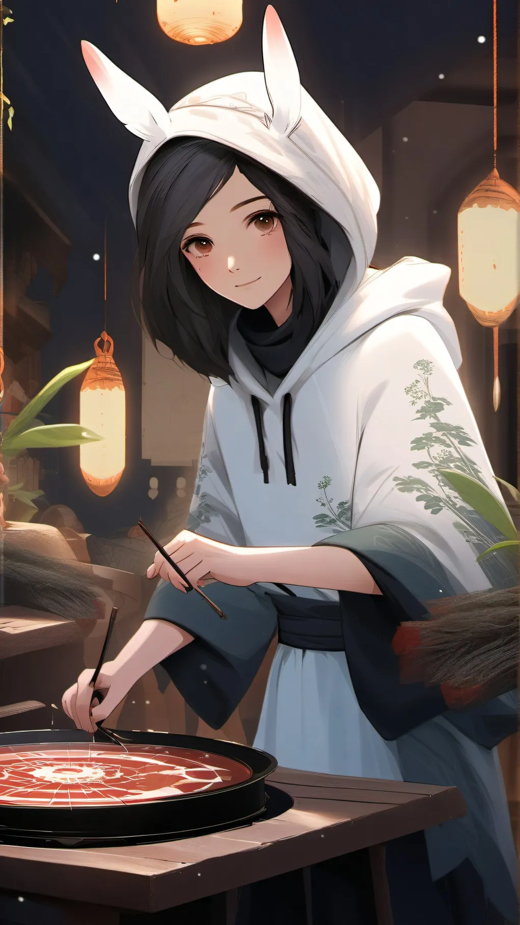 ai character: Franchiser Catrina background