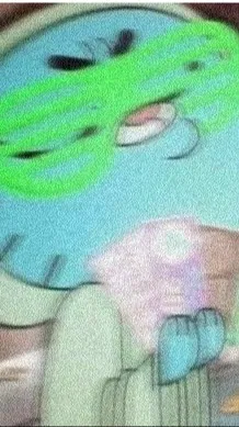 ai character: Gumball Watterson background
