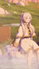 ai character: Frieren background