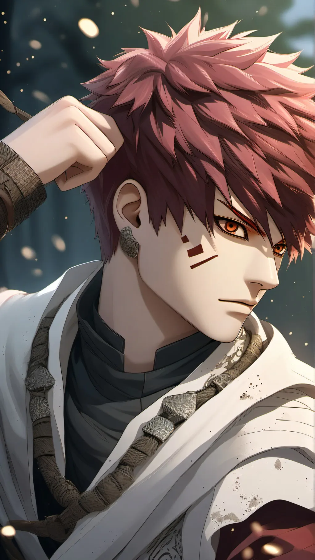 ai character: =garra background