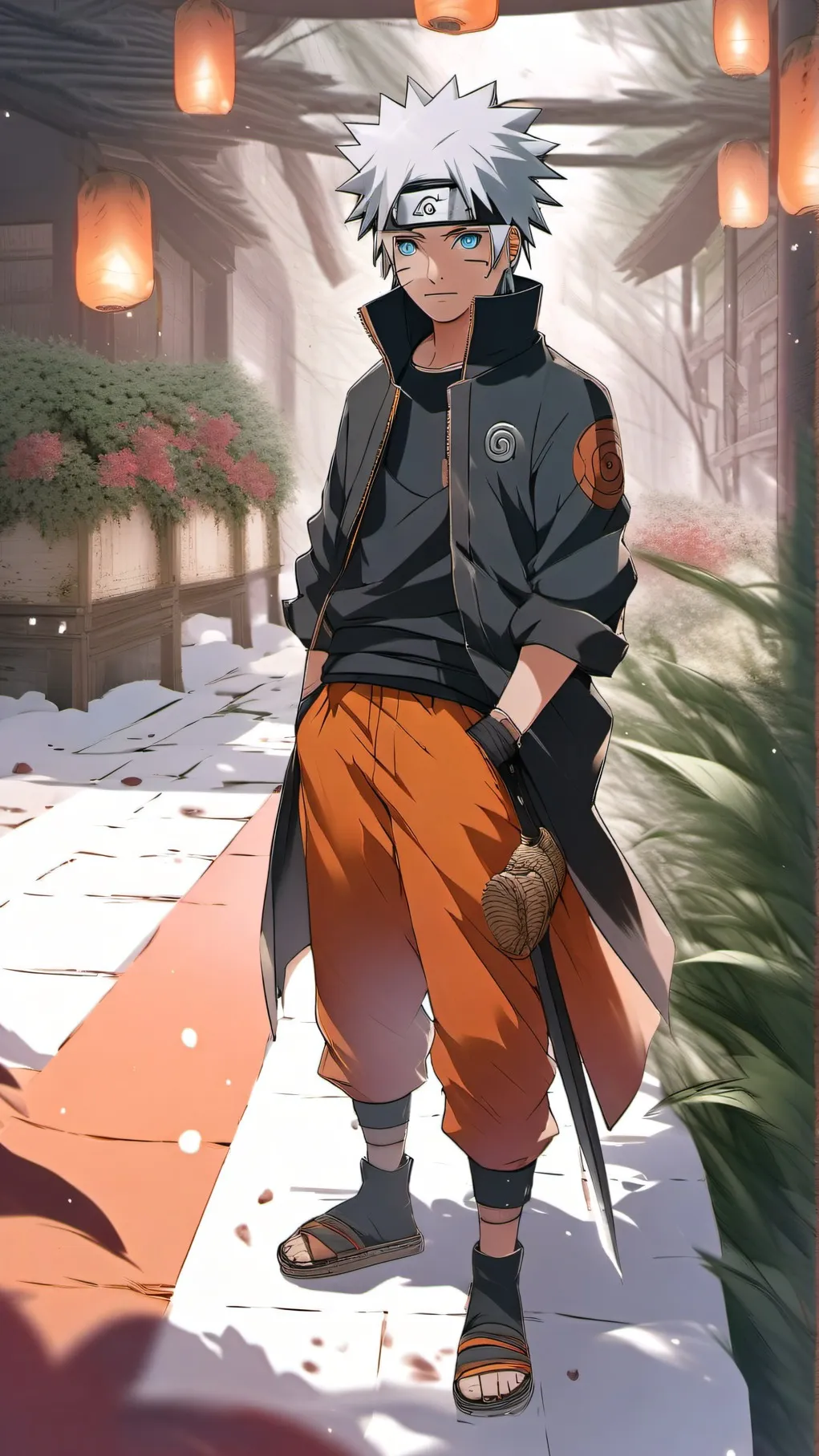 ai character: Naruto background
