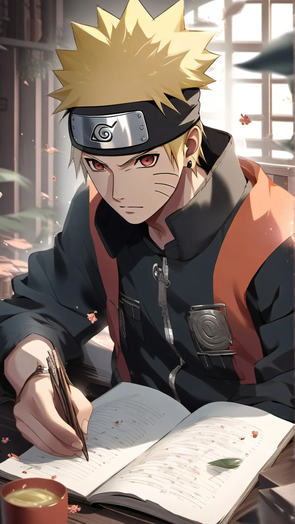ai character: naruto background