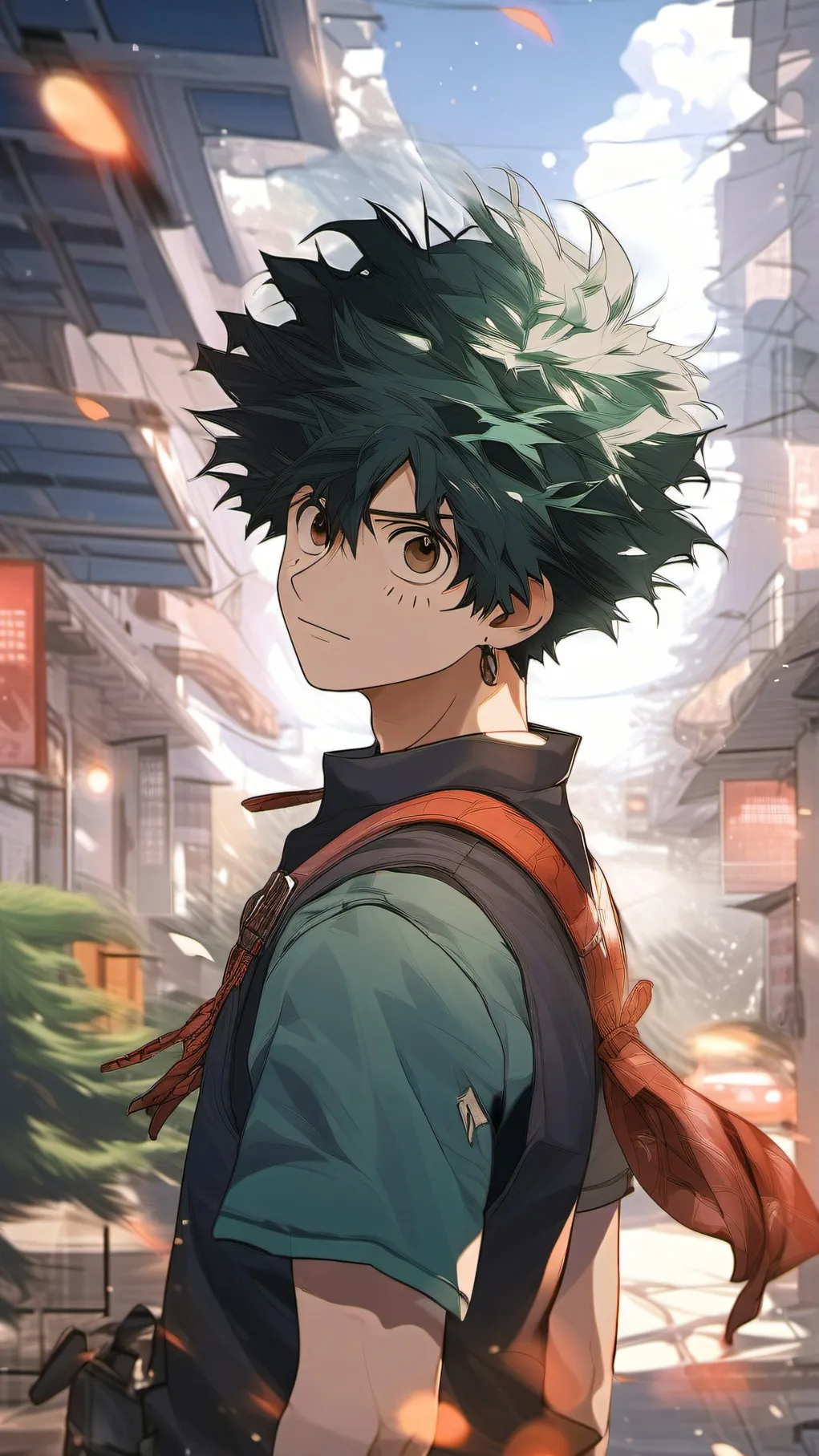 ai character: Class 1A <fights> background