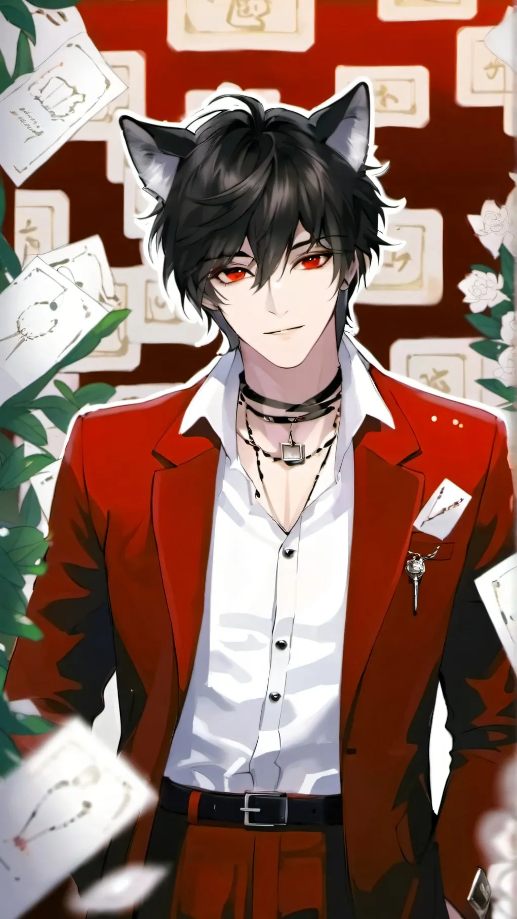ai character: Aaron background