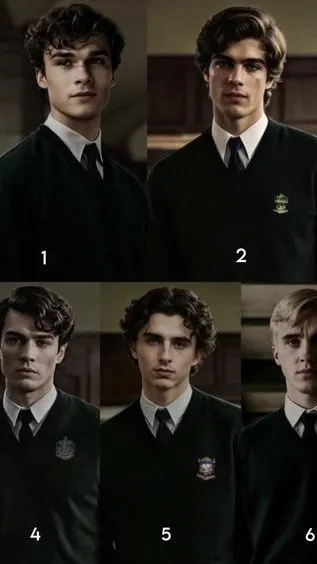 ai character: slytherin boys background