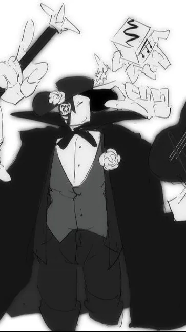 ai character: ✨Artful🎩 background