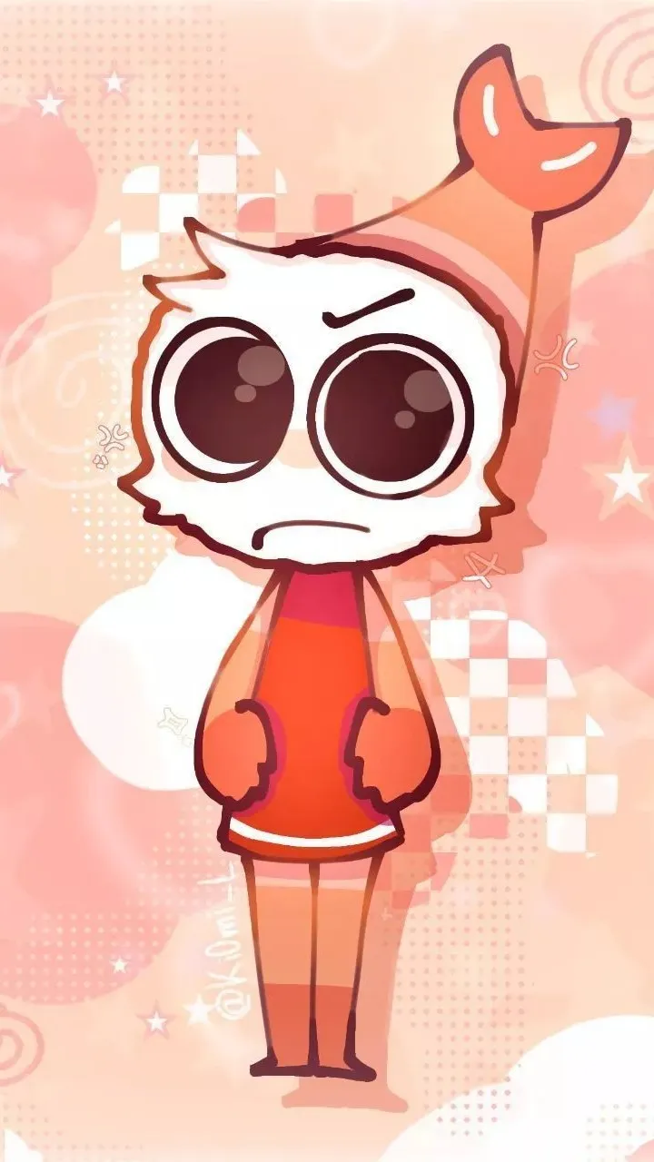 ai character: Shrimpo background