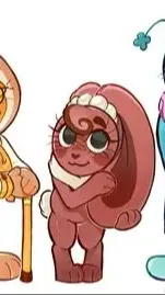 ai character: Cocoa background