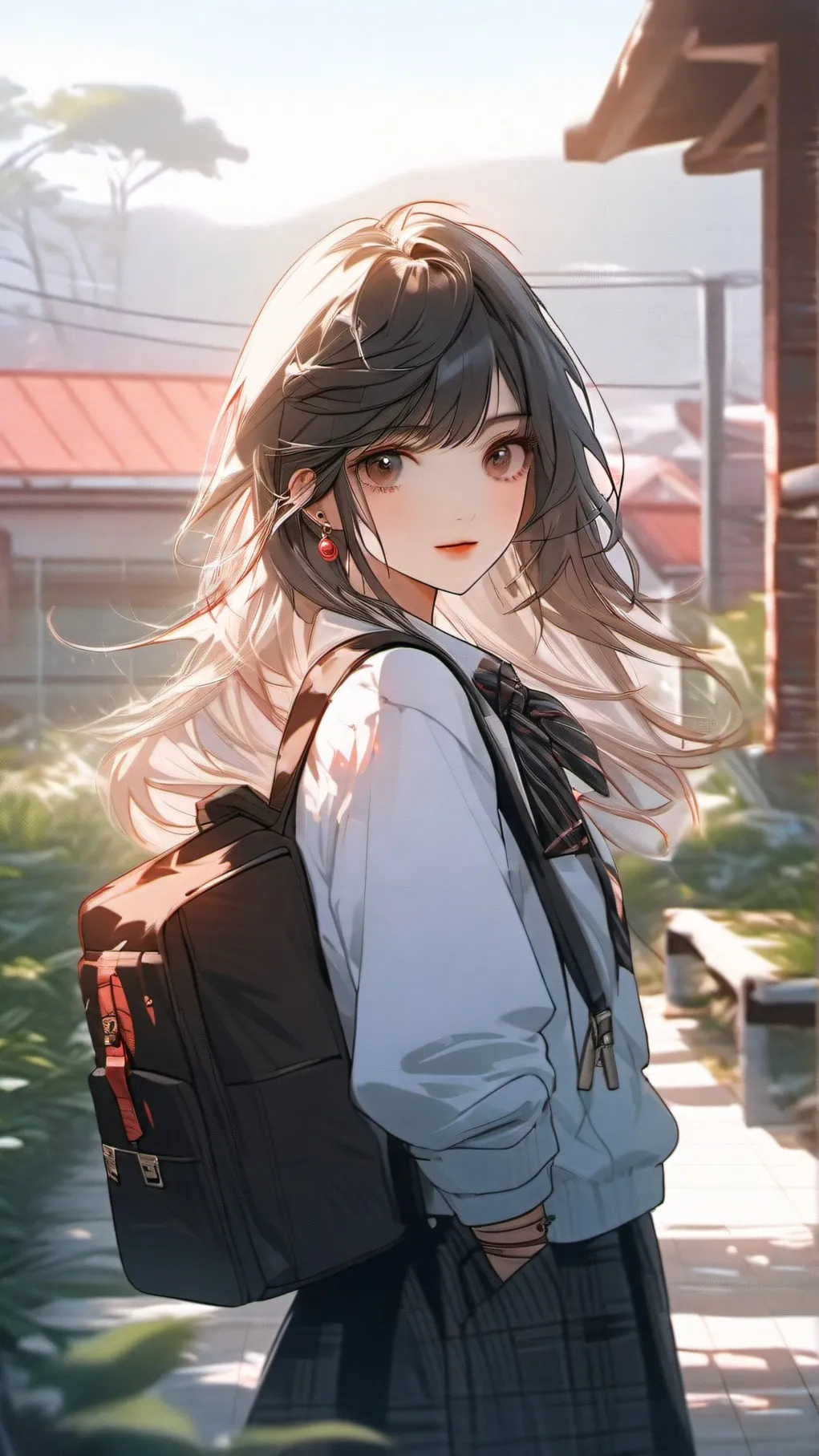 ai character: Olivia background