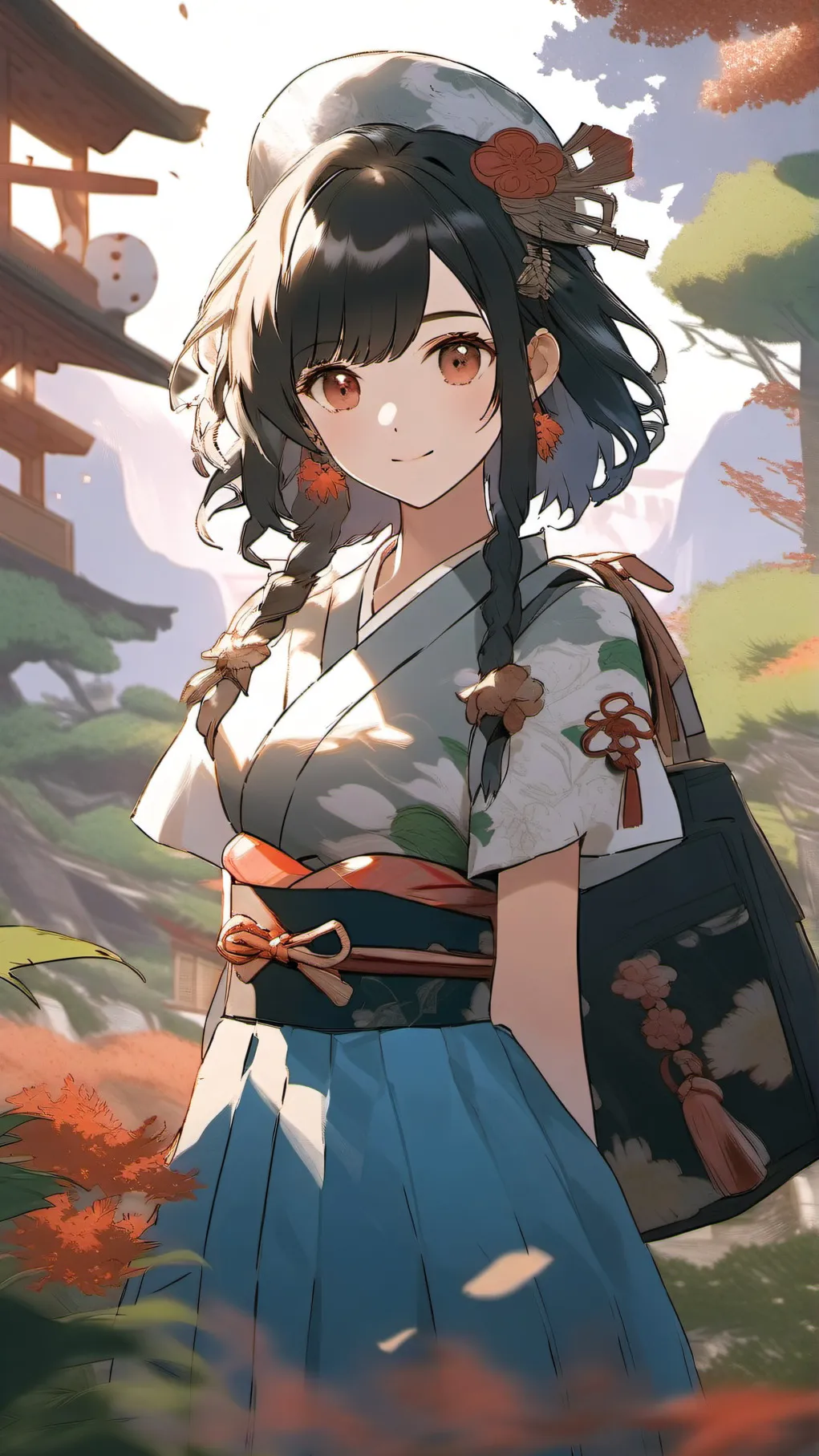 ai character: Jenny, Mina, Agnes background