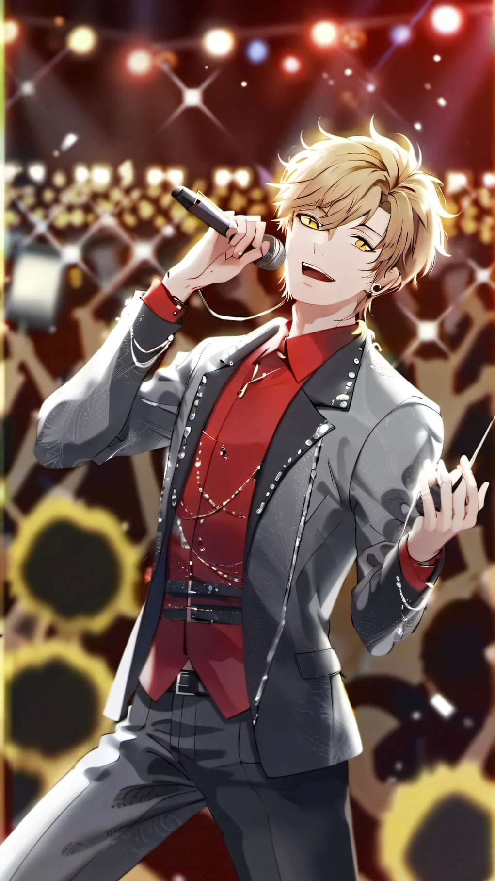 ai character: The Kid LAROI background