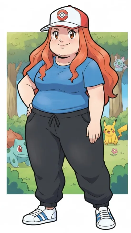 ai character: Fat pokégirls background