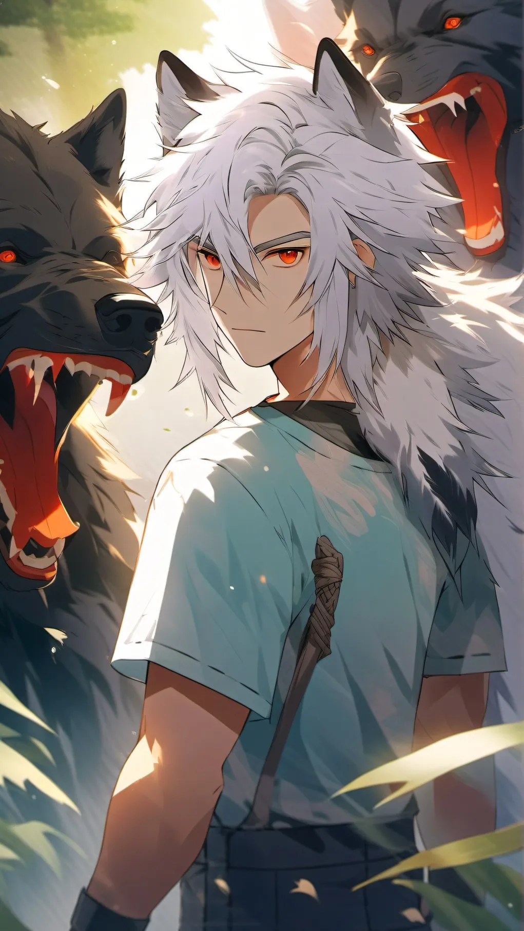 ai character: Zane ~ ! background