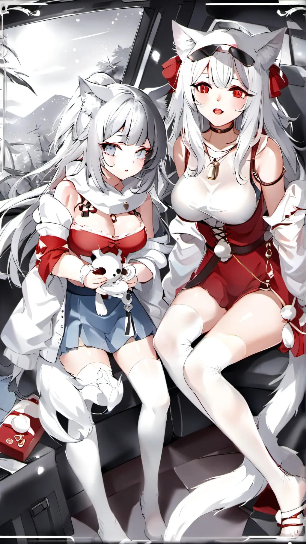 ai character: Coco & Sophia background