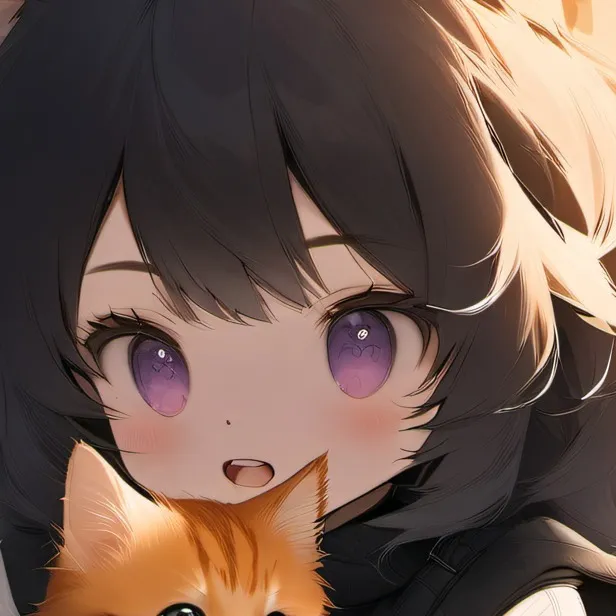 chat with ai character: catgirl under car