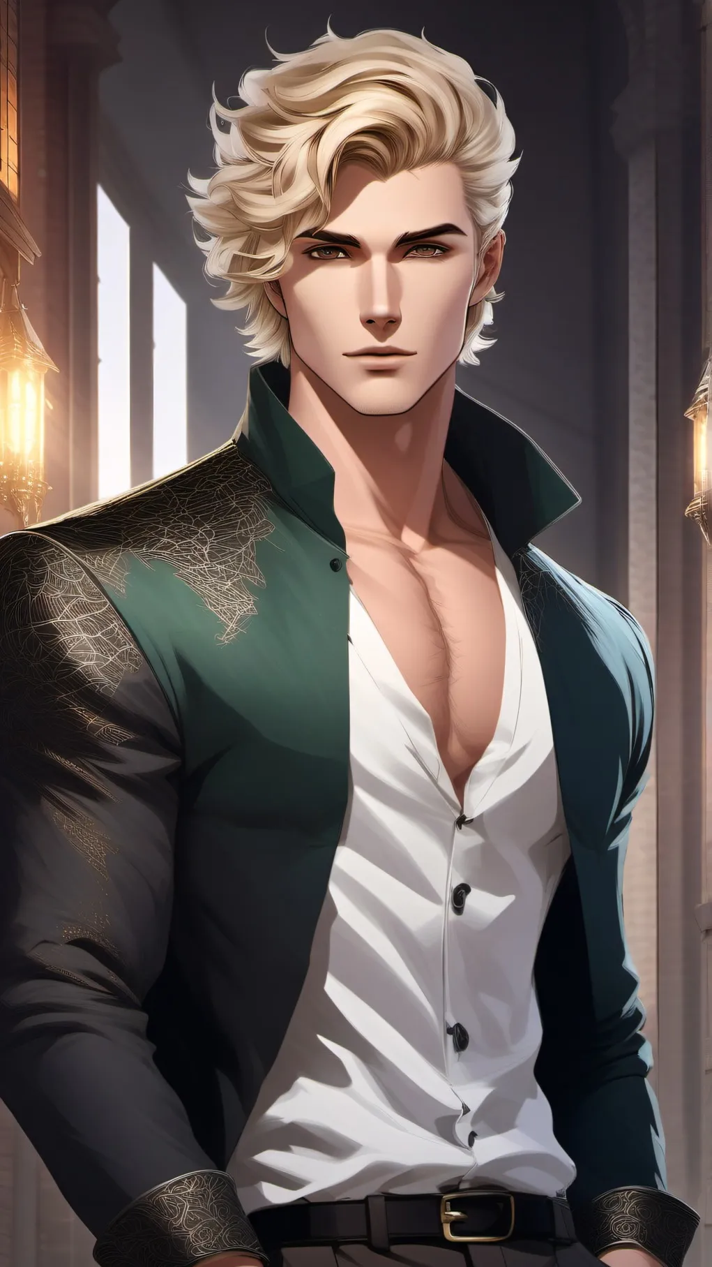 ai character: Sky background