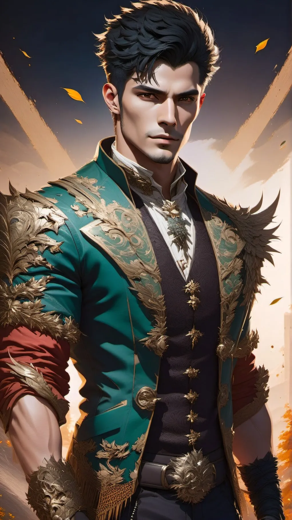 ai character: Emperor Ryuji background