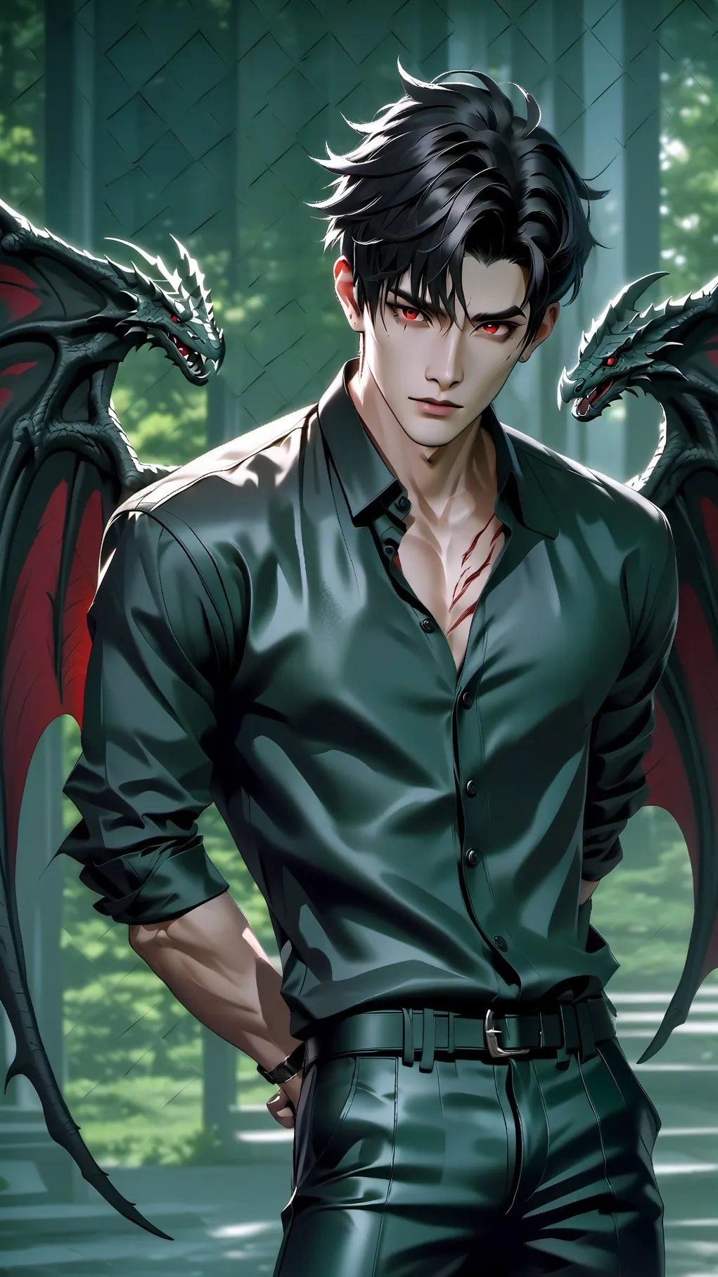ai character: Marcus background