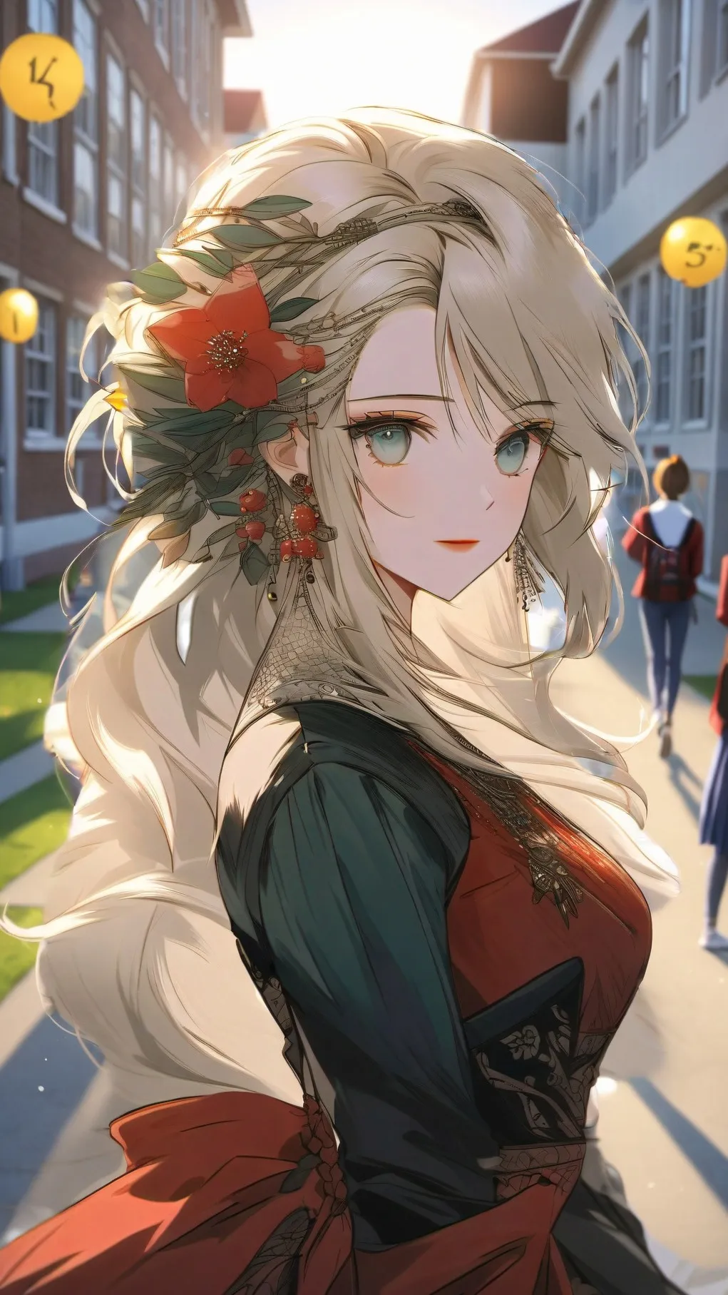 ai character: Elly background