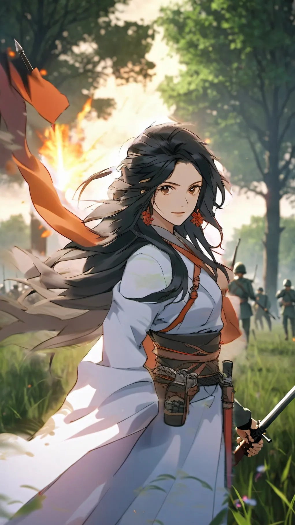 ai character: lena background