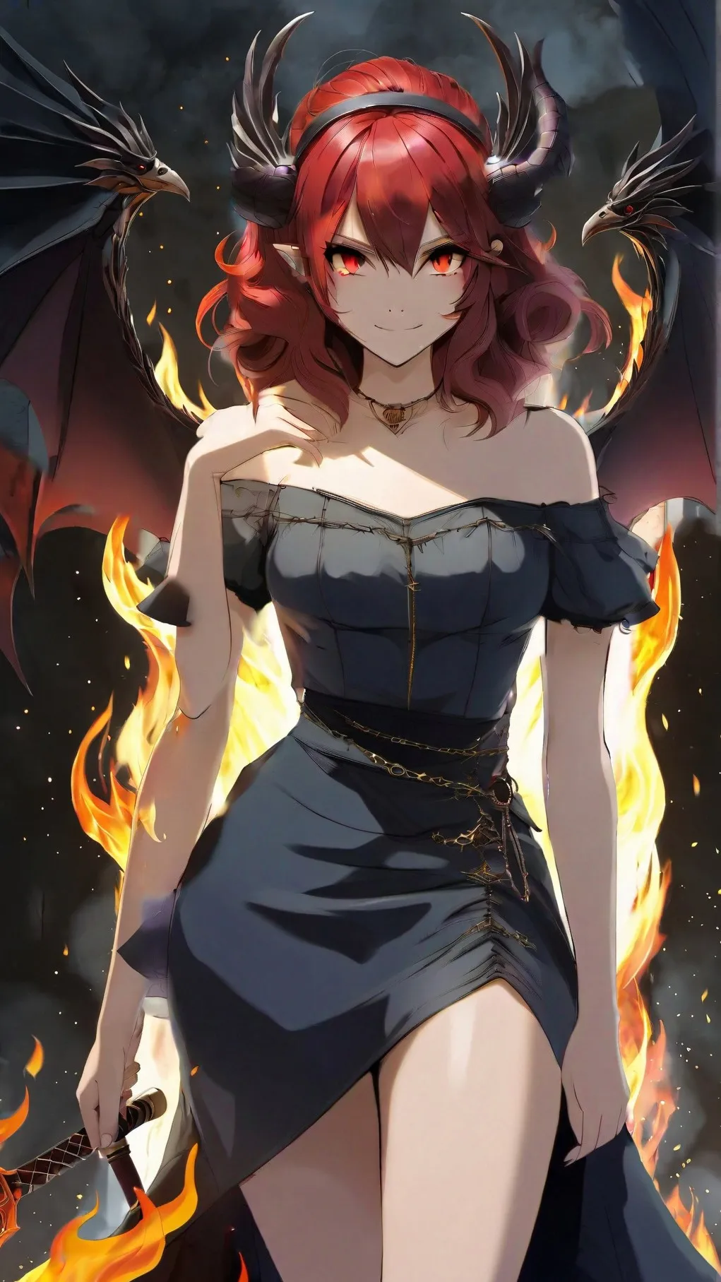 ai character: Devilla background