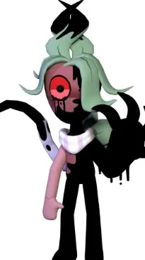 ai character: twisted sprout background