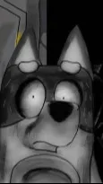 ai character: bluey au background