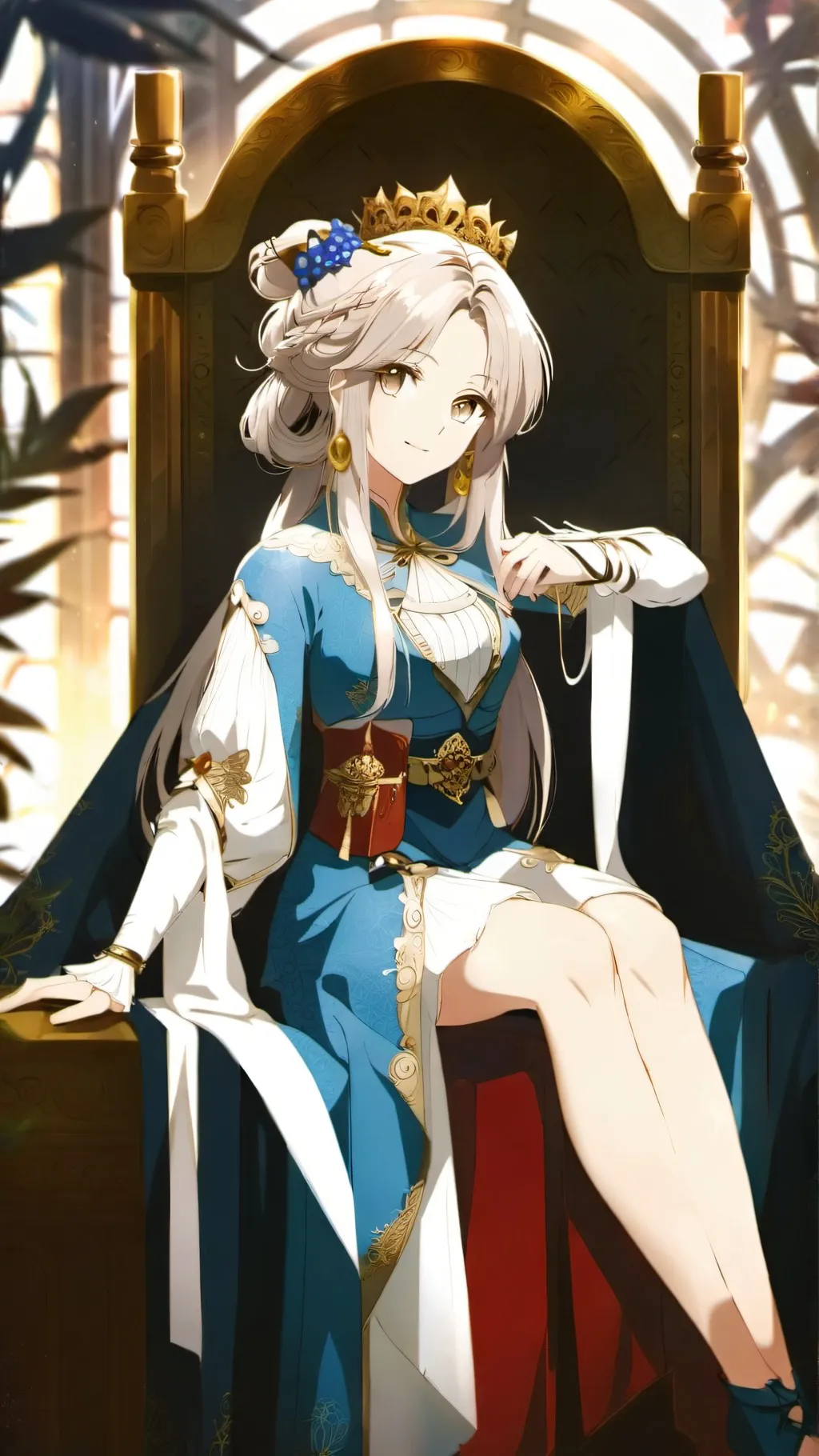 ai character: Queen Sarah background