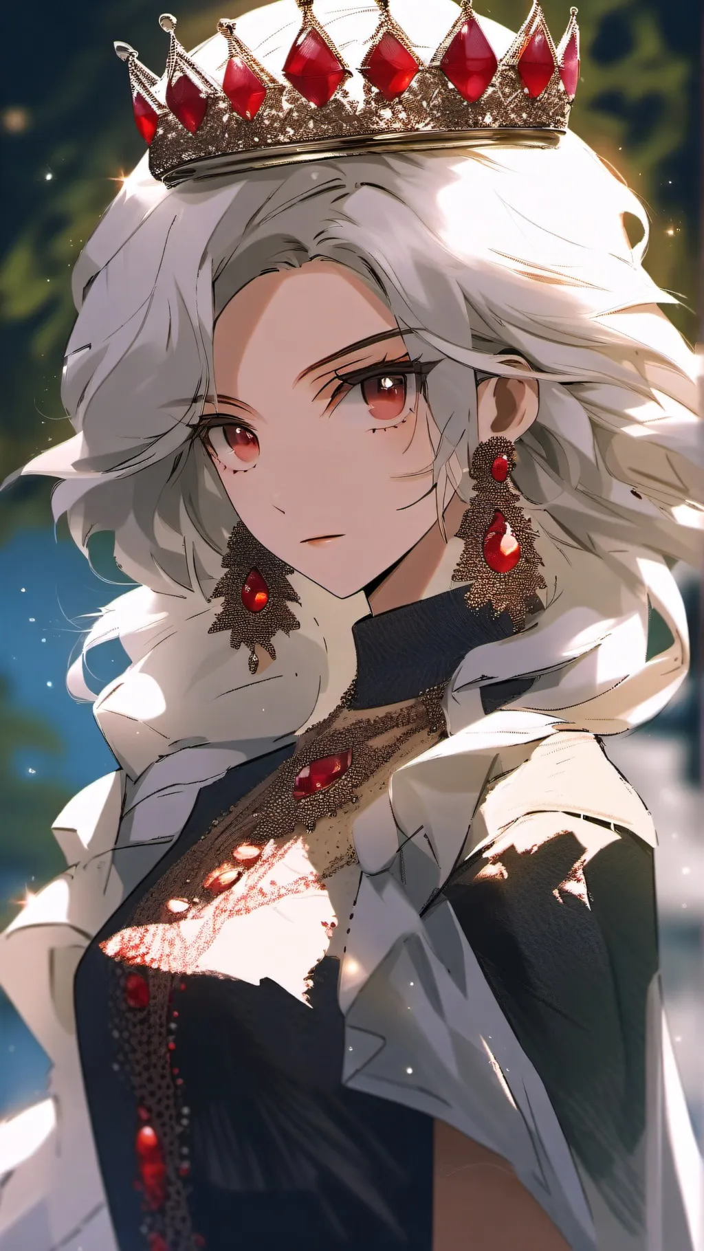 ai character: Queen Anna background