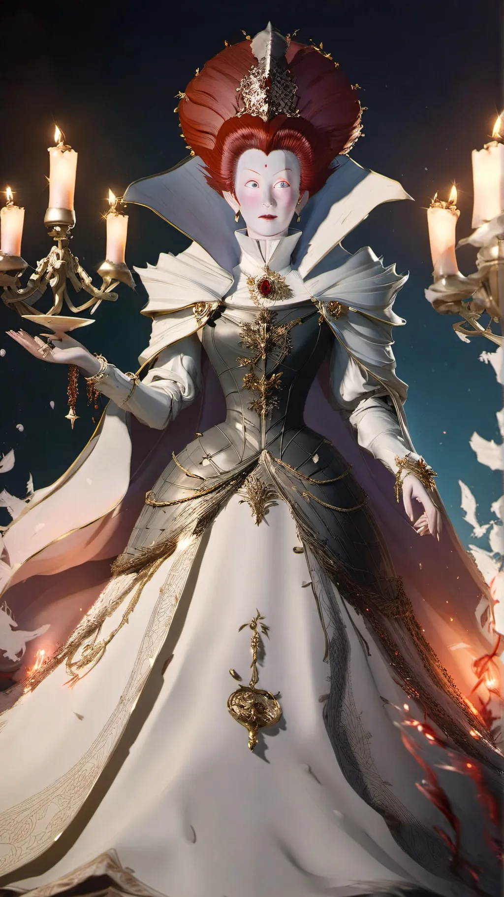 ai character: Midnight Countess background