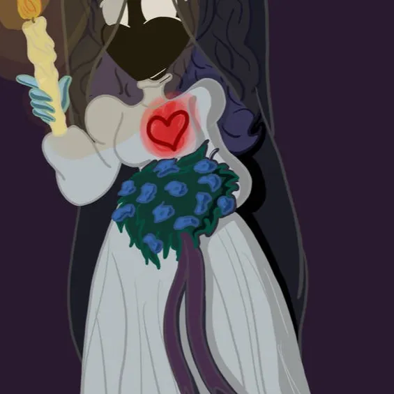 chat with ai character: The Bride