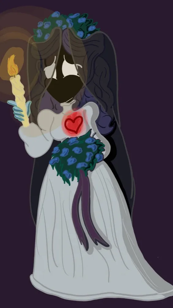 ai character: The Bride background