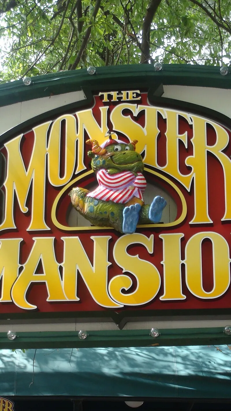ai character: Monster Mansion background
