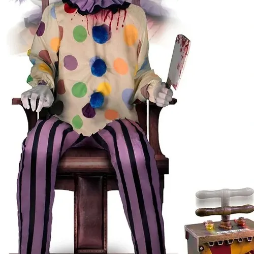 chat with ai character: Thrashing Clown