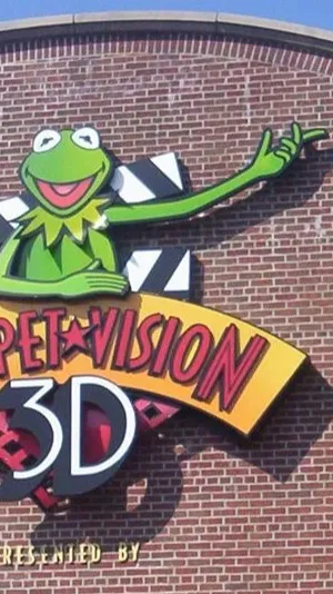 ai character: Muppet*Vision 3D background