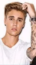 ai character: Justin Bieber background