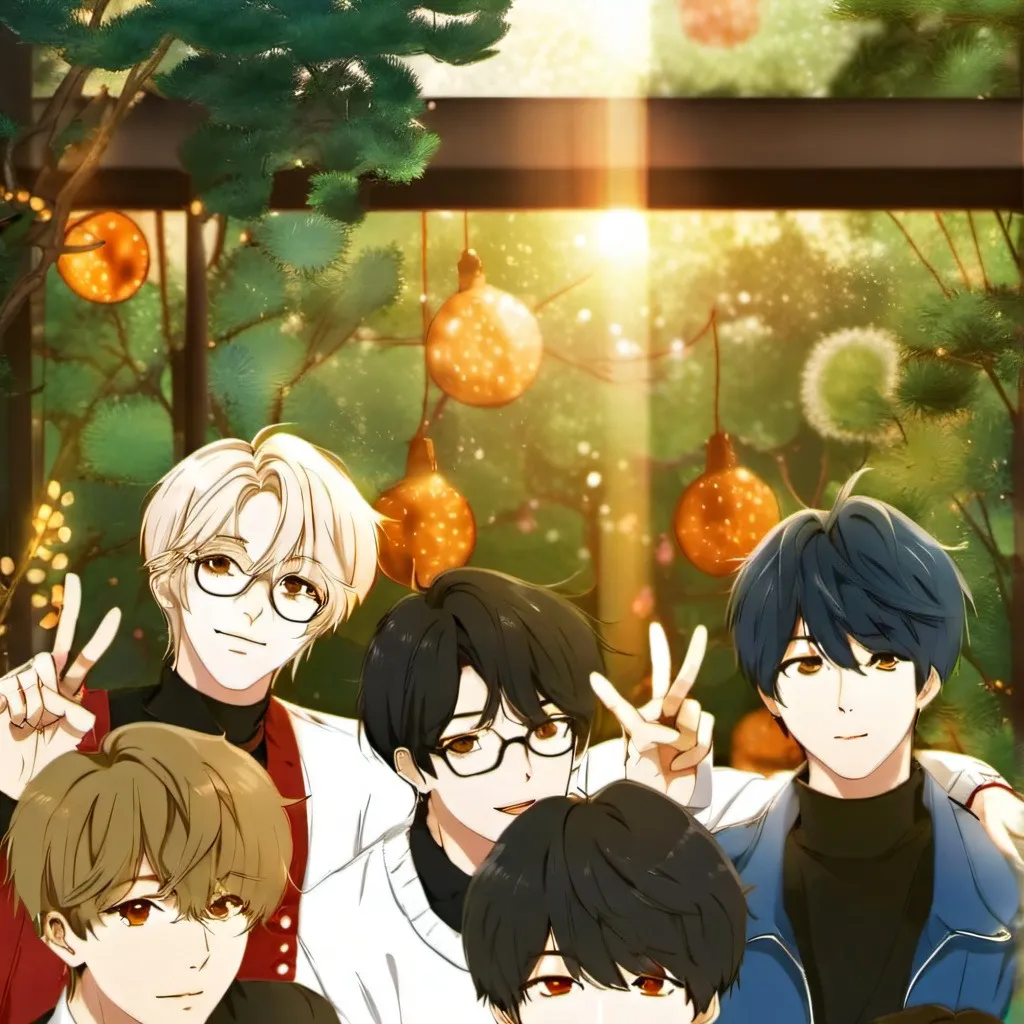 chat with ai character: Kpop group of boys