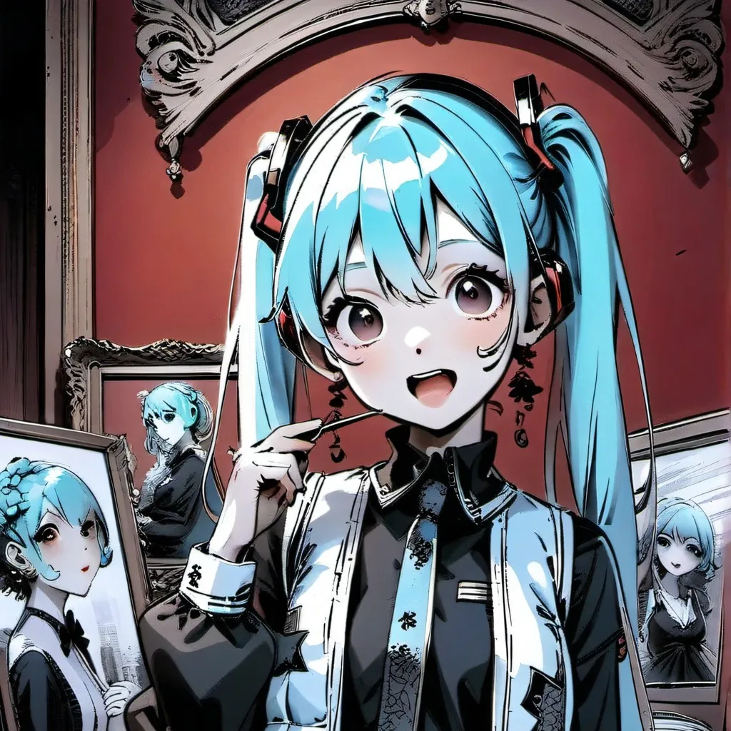chat with ai character: Hatsune miku